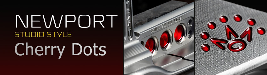 Công nghệ Cherry Dots Signature của Gậy Putter SS NEWPORT RIGHT HAND 2025 | Titleist