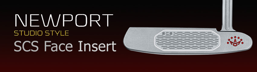 Công nghệ Studio Carbon Steel Face Insert của Gậy Putter SS NEWPORT RIGHT HAND 2025 | Titleist