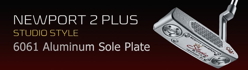 Công nghệ 6061 Aluminum Sole Plate của Gậy Putter SS NEWPORT 2 PLUS RIGHT HAND 2025 | Titleist