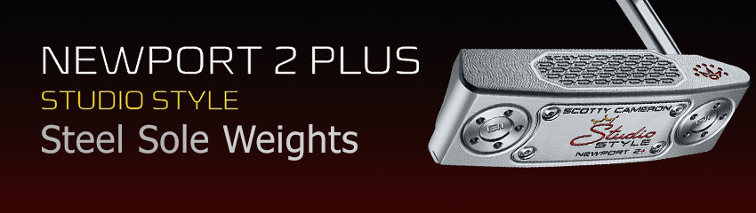 Công nghệ Stainless Steel Sole Weights của Gậy Putter SS NEWPORT 2 PLUS RIGHT HAND 2025 | Titleist