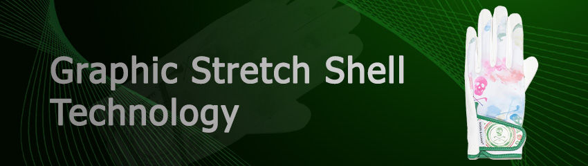 Công nghệ Graphic Stretch Shell của Găng tay golf Pulse Glove MLS-5A-SG01 (Mix) | MARK & LONA