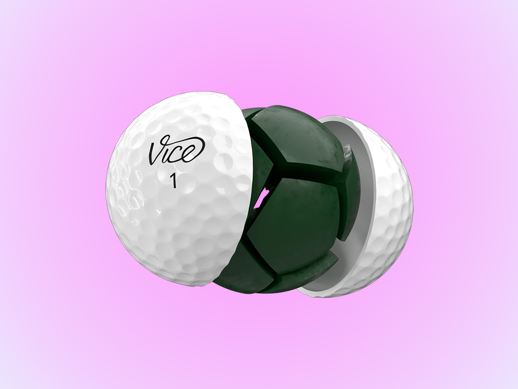 Lõi bóng golf Vice Drive White có độ nén thấp mang lại cảm giác đánh siêu mềm và triệt tiêu độ rung