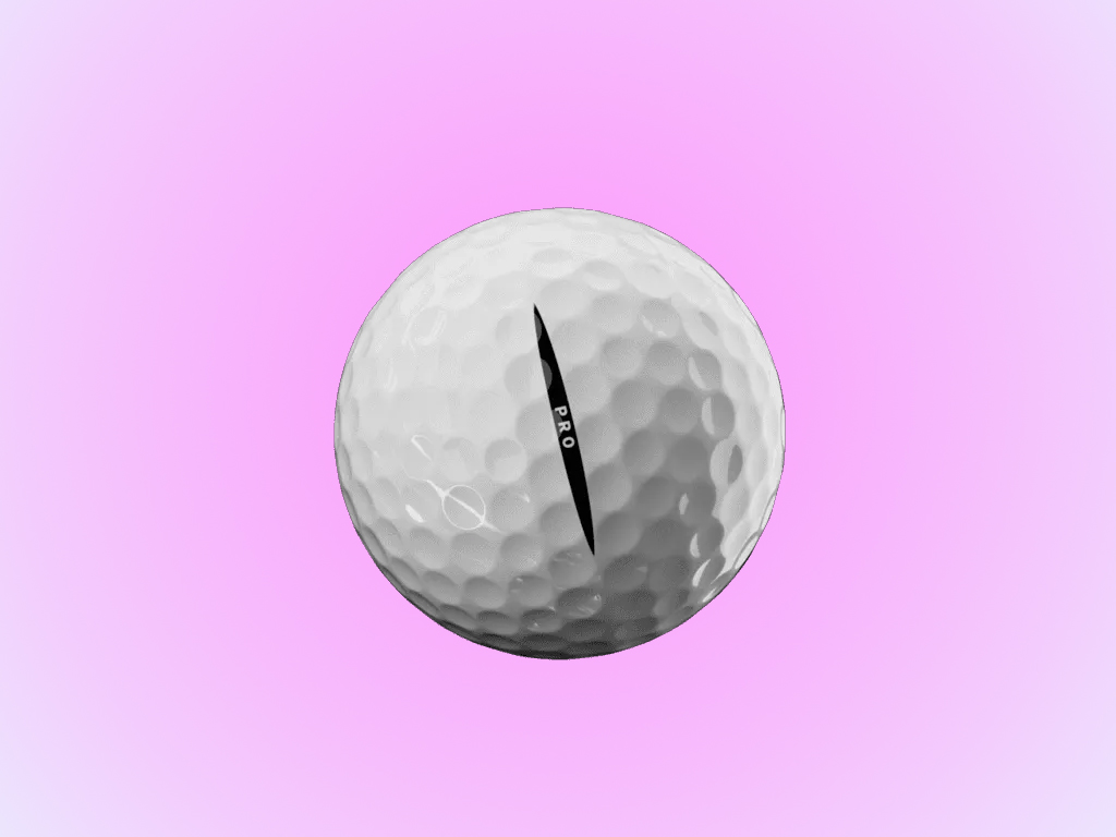 Đường kẻ căn chỉnh KIL-line trên bóng golf Vice Drive White hỗ trợ golfer gạt bóng chính xác trên green