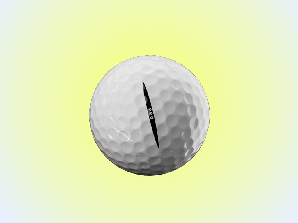 Đường kẻ căn chỉnh KIL-line trên bóng golf Vice Drive White hỗ trợ golfer gạt bóng chính xác trên green