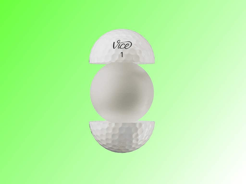 Chỉ số độ nén 75 giúp bóng golf Vice Pro Air White mang lại cảm giác tiếp xúc siêu mềm mại và âm thanh tĩnh lặng.