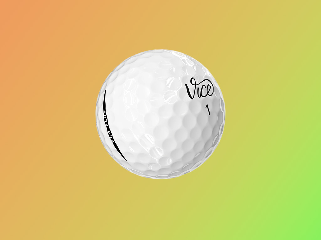 Thiết kế 336 vết lõm khí động học giúp bóng golf Vice Pro Plus shade duy trì quỹ đạo bay đầm và chống tạt gió cực tốt.