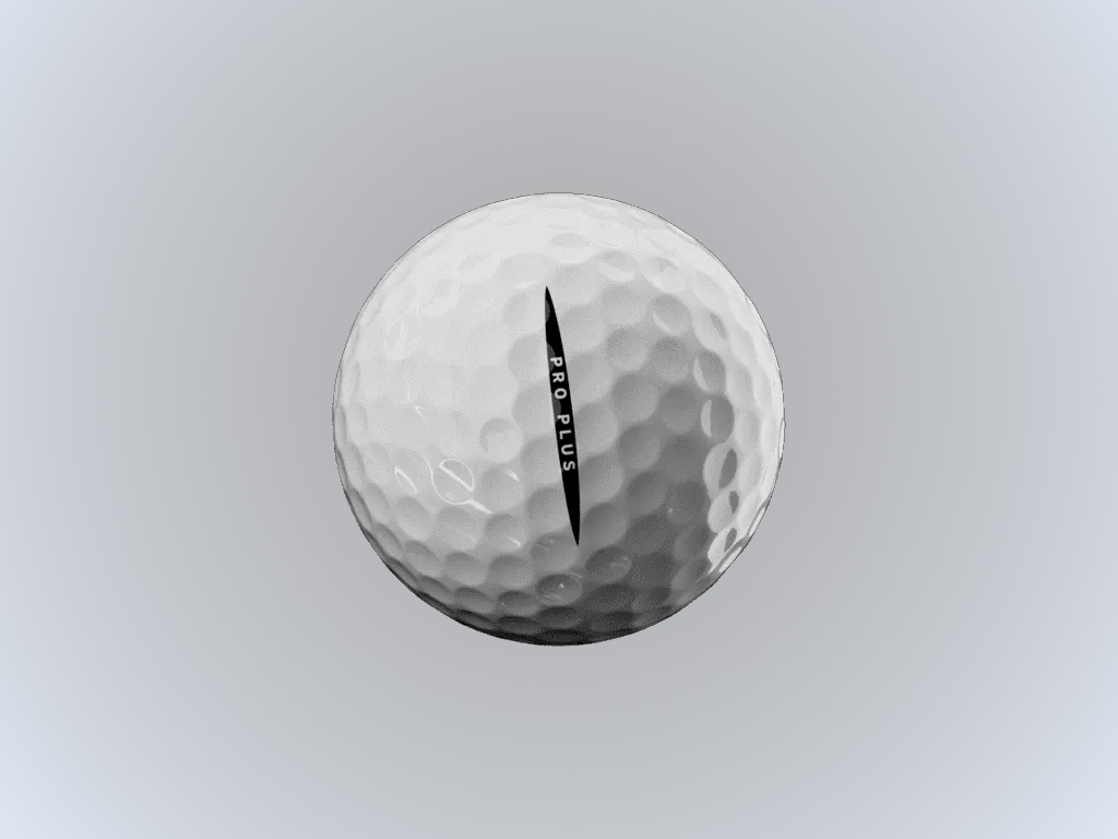 Đường kẻ KIL-line khép kín trên bóng golf Vice Pro Plus White hỗ trợ golfer căn chỉnh hướng putting chuẩn xác và tự tin.