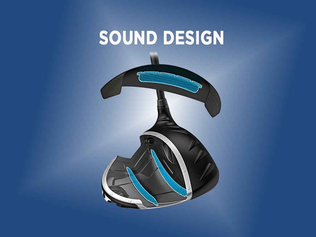 Cấu trúc khung sườn Sound Design mang lại âm thanh va chạm đầm chắc trên Driver PING G440 K