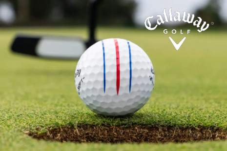 bóng golf  Callaway ERC 2025 - công nghệ triple 3 sọc kẽ hỗ trợ canh line