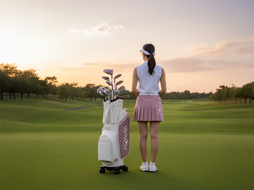 Bộ gậy golf nữ Fullset MALBONLA PREMIUM (13 gậy + cartbag + quà tặng) | HONMA