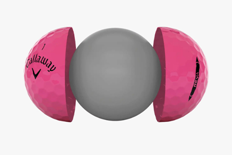 bóng golf  Callaway BL CG REVA PNK- Soft Feel Ionomer