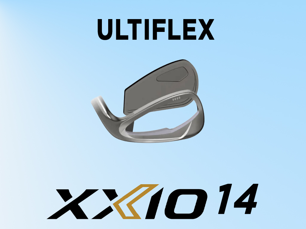 Công nghệ mặt gậy UltiFace trên gậy sắt XXIO 14 Nữ giúp tăng cường lực đẩy