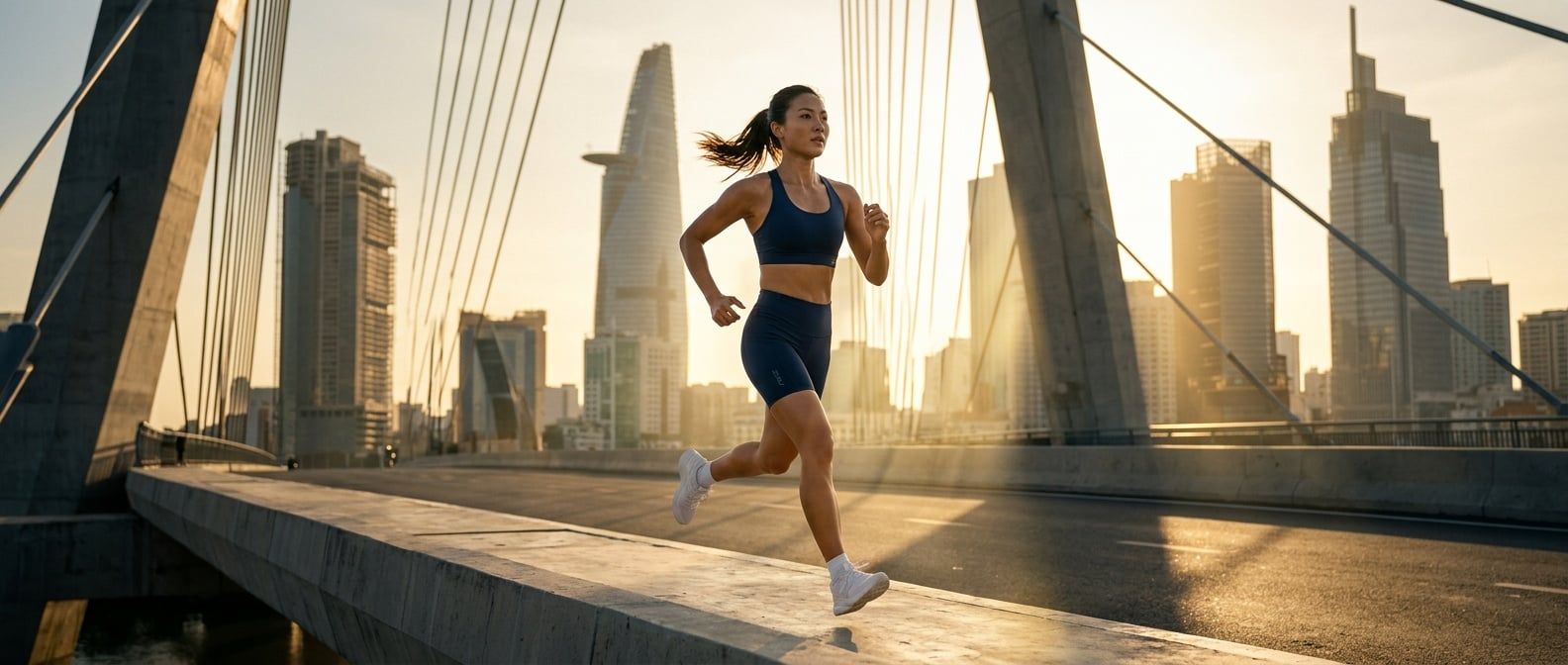 Cách Phối Đồ Với Quần Ngắn Ống Bó 2XU Form Từ Phòng Tập Ra Phố