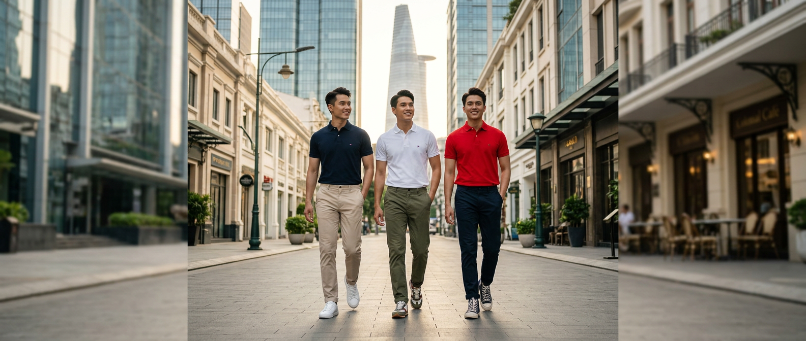 Áo Polo Tommy Hilfiger 1985: Item 'Chuẩn' Cho Quý Ông Hiện Đại