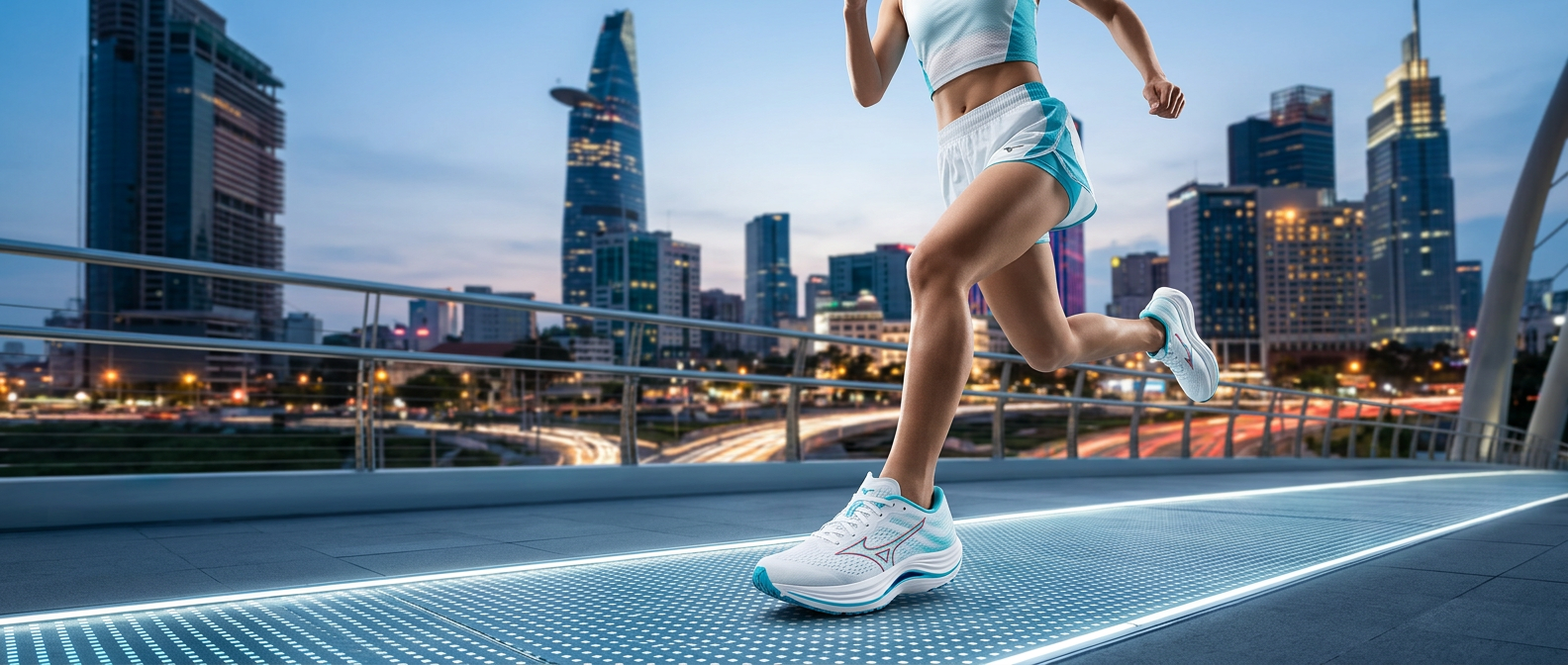 Giày Chạy Bộ Mizuno: Đỉnh Cao Công Nghệ Speed Engineering & Monozukuri