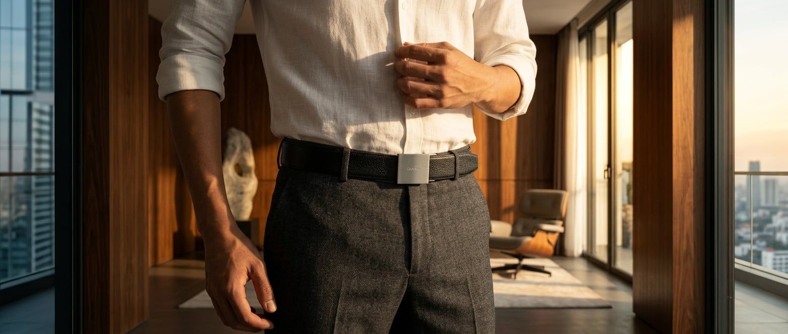 Bí Quyết Chọn Thắt Lưng Nam Calvin Klein Premium Nâng Tầm Outfit