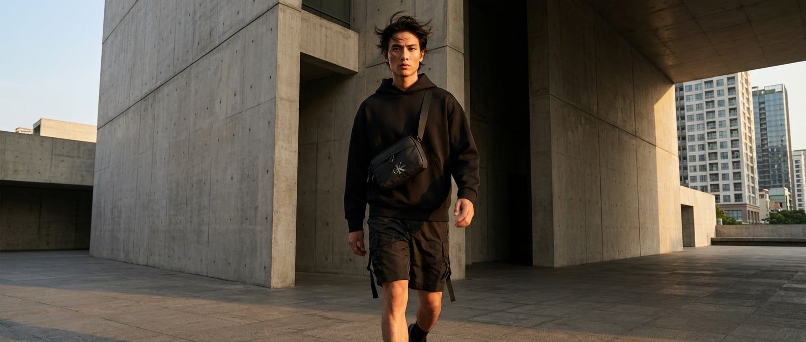 Xu Hướng Túi Nylon Calvin Klein Bold Logo: Tuyên Ngôn Streetwear Mới
