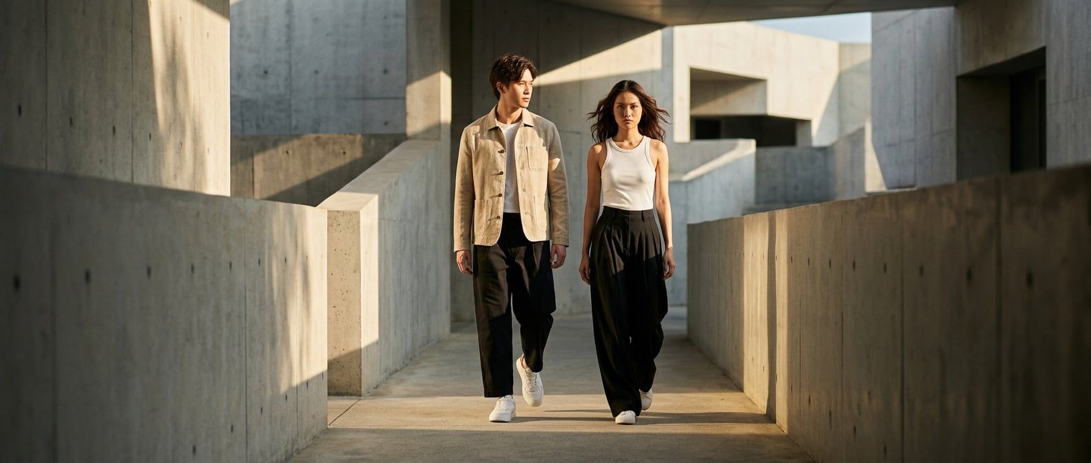 Bí Quyết Phối Quần Dài Calvin Klein Iconic Chuẩn Gu Minimalist