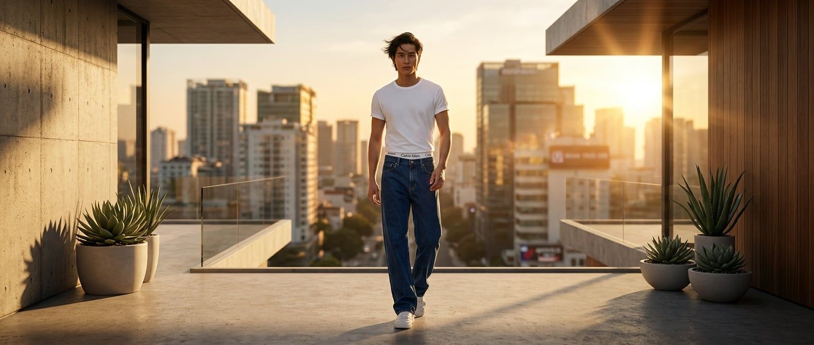 Phối Quần Jean Calvin Klein 90s Chuẩn Gu Phóng Khoáng