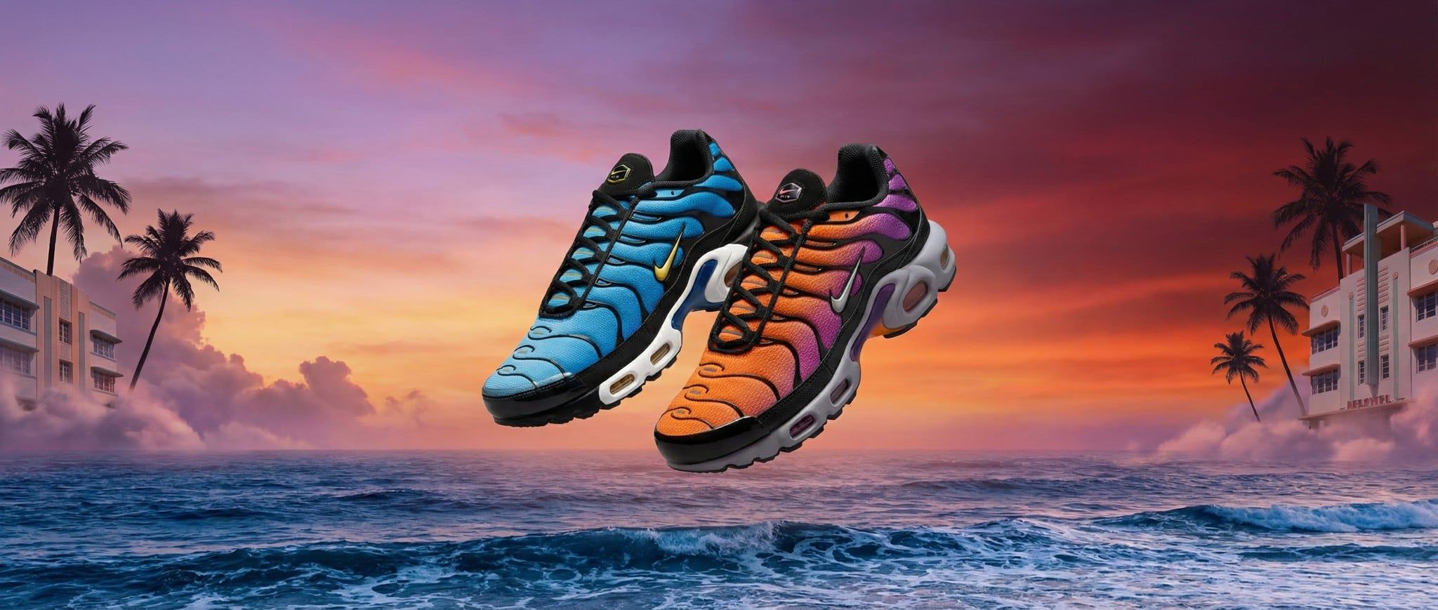 Sắc Màu Hoàng Hôn & Đại Dương: Khi Nike Air Max Plus Kể Chuyện Bằng Gradient