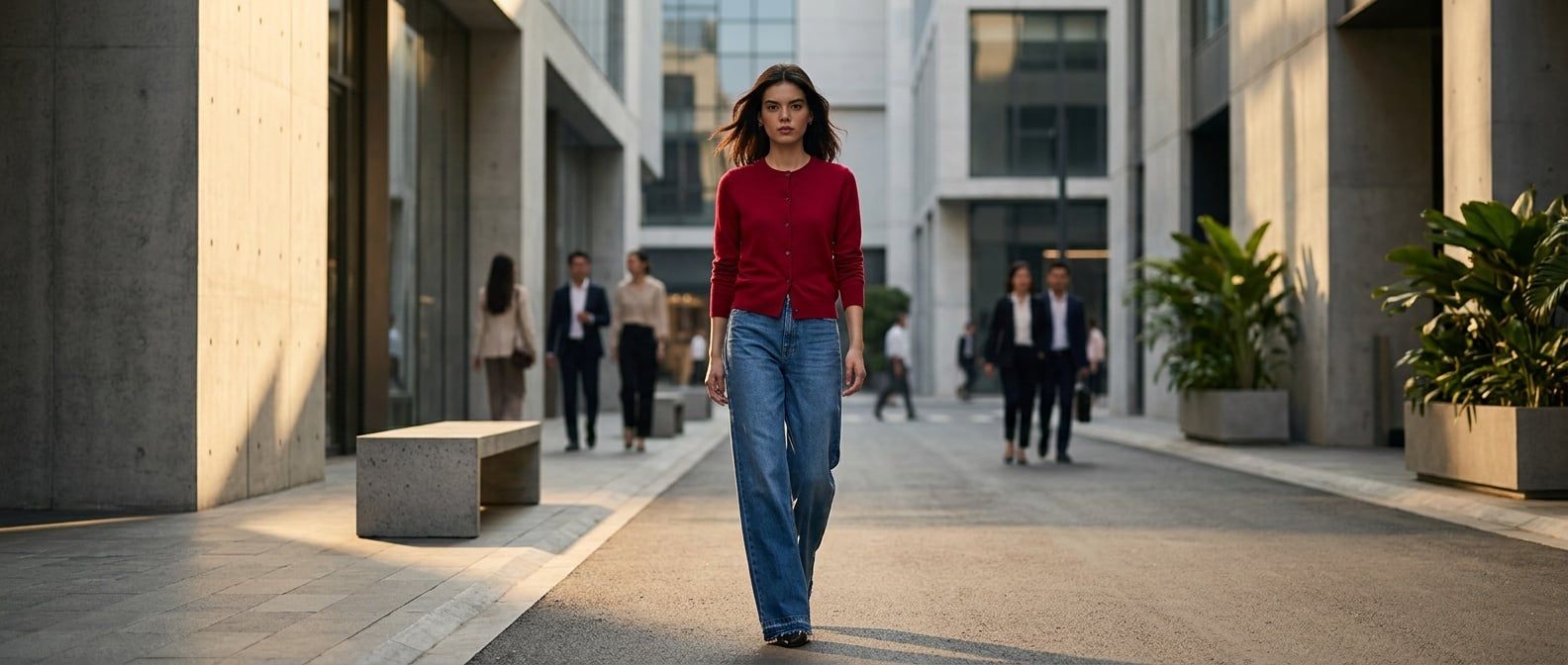 Bí Quyết Phối Áo Cardigan Nữ Levi's Supersoft Đẹp Mọi Khoảnh Khắc