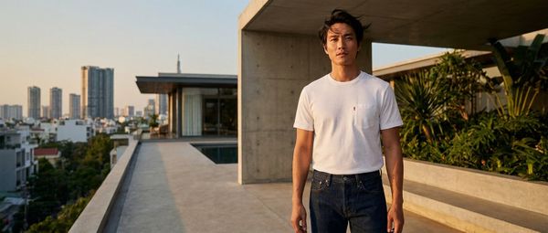 Áo Thun Levi's Heavyweight Pocket Tee: Cách Phối Đồ Chuẩn Nam Tính