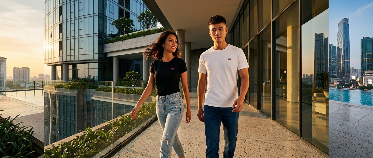 Sức Hút Vượt Thời Gian Từ Áo Thun Levi's Original Tee Và Jeans 501