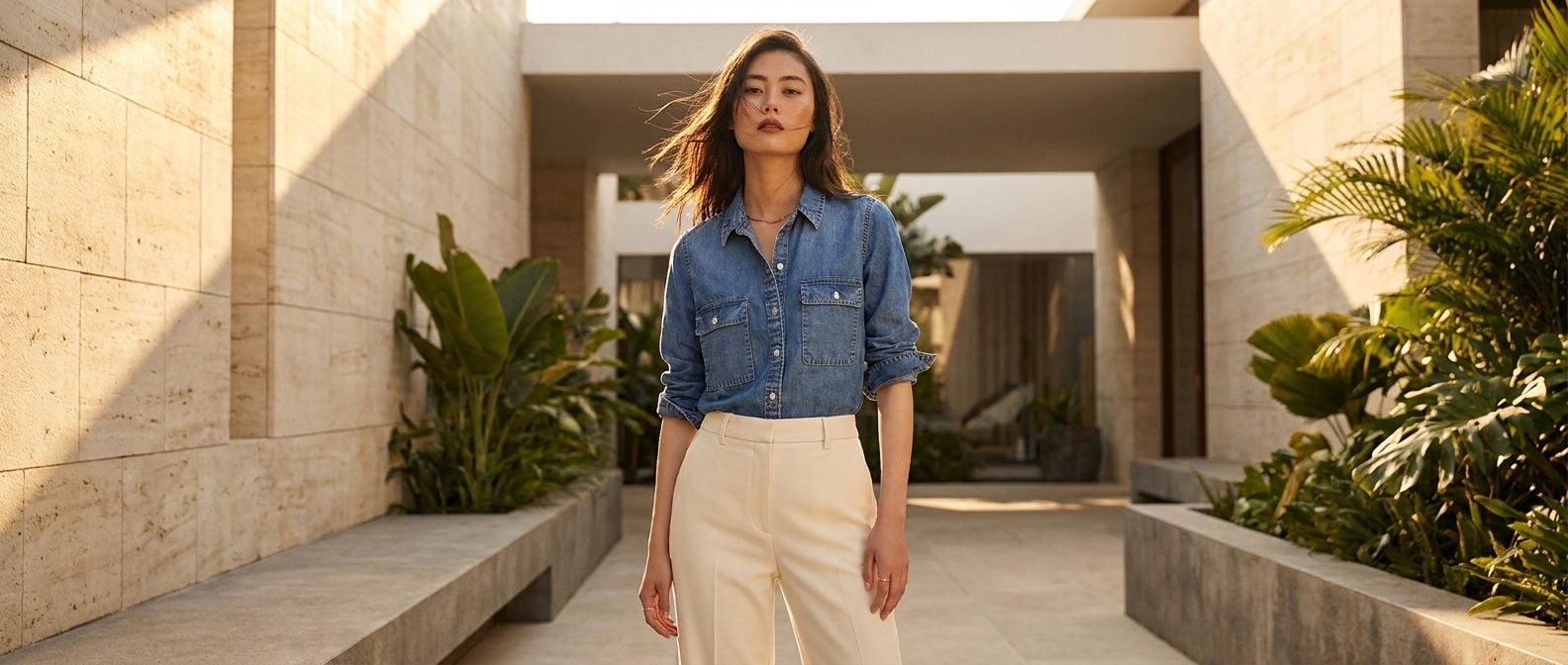 Levi's Doreen Utility Shirt: Áo Sơ Mi Nữ Đa Năng Cho Nàng