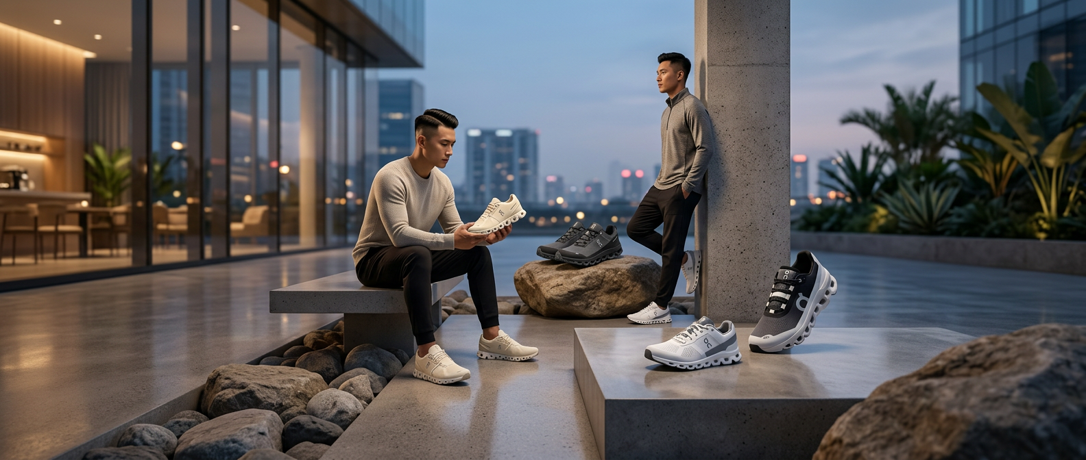 Nâng Tầm Phong Cách Urban Outdoor Với Giày On Nam Mới Nhất