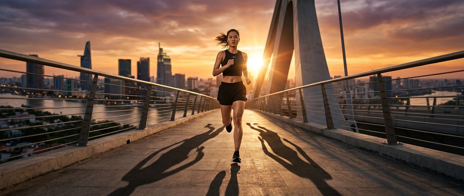Xu Hướng Nike Rise: Nâng Tầm Phong Cách Với Quần Ngắn Mid-Rise Nữ
