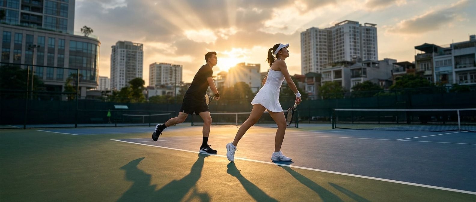 NikeCourt Advantage: Phối Đồ Tennis & Pickleball Chuẩn Style Pro