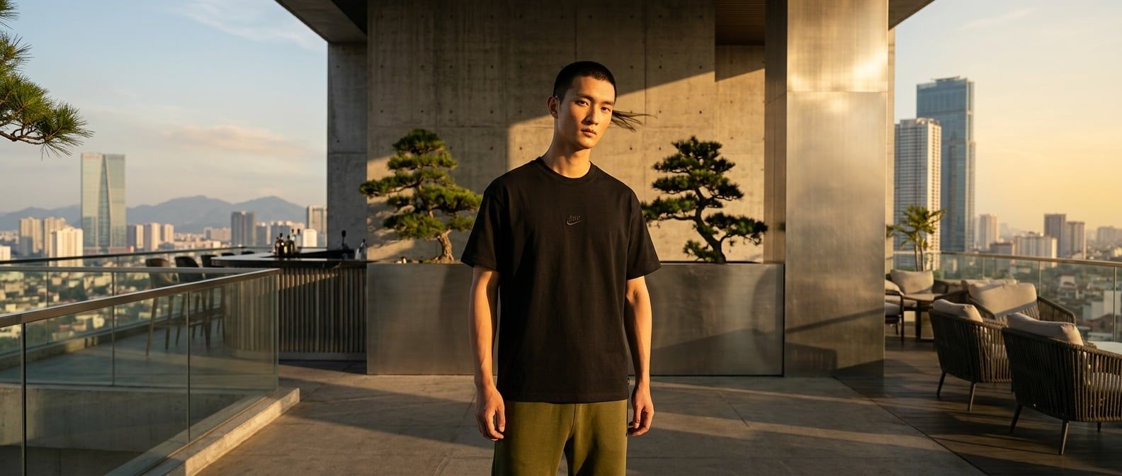 Cách Phối Áo Thun Nam Nike Premium Essentials Đẹp Chuẩn Minimalist
