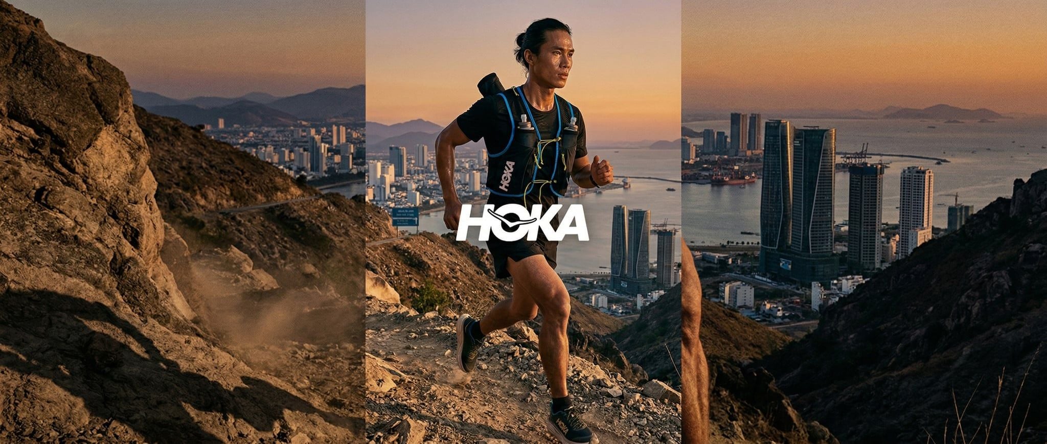 Phối Đồ Chuẩn Trail: Hướng Dẫn Mặc Vest Chạy Bộ Hoka 10L
