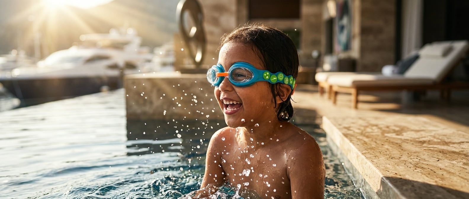 Bí Quyết Phối Kính Bơi Speedo Sea Squad Cho Bé Năng Động