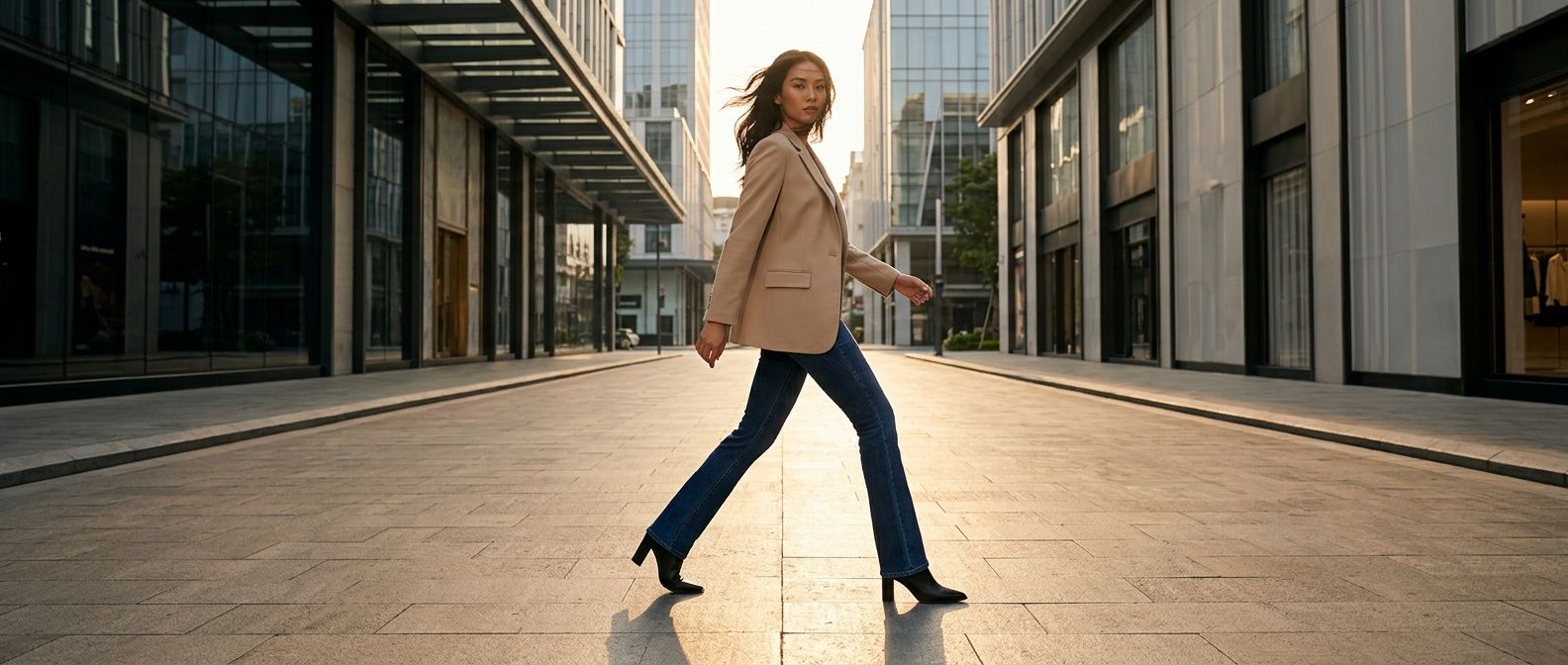 Cách Phối Quần Jeans Levi's 315 Shaping Bootcut Hack Dáng Kéo Dài Chân