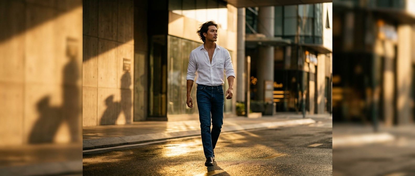 Bí Quyết Phối Đồ Với Quần Jean Nam Levi's 502 Taper Cho Mọi Vóc Dáng