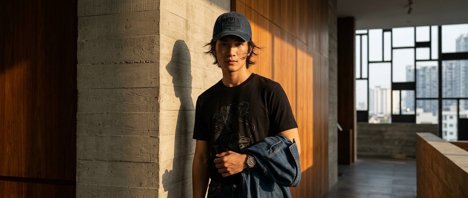 Xu Hướng Nón Lưỡi Trai Graphic Levi's: Bản Phối Americana Hiện Đại