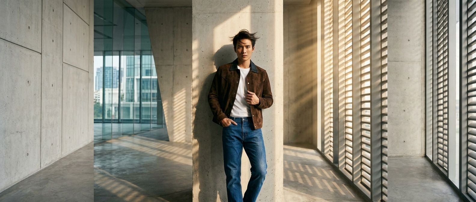 Phối Đồ Phong Cách Western Hiện Đại Cùng Quần Jeans Nam Levi's