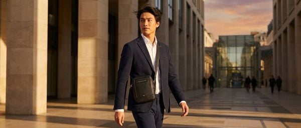 Xu Hướng Túi Tommy Hilfiger Central Reporter: Biểu Tượng Nam Thành Thị