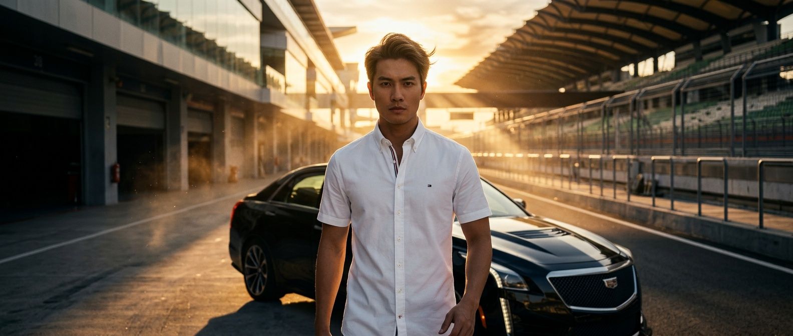 Áo Sơ Mi Nam Tommy Hilfiger: Định Hình Phong Cách Cadillac F1 Lịch Lãm
