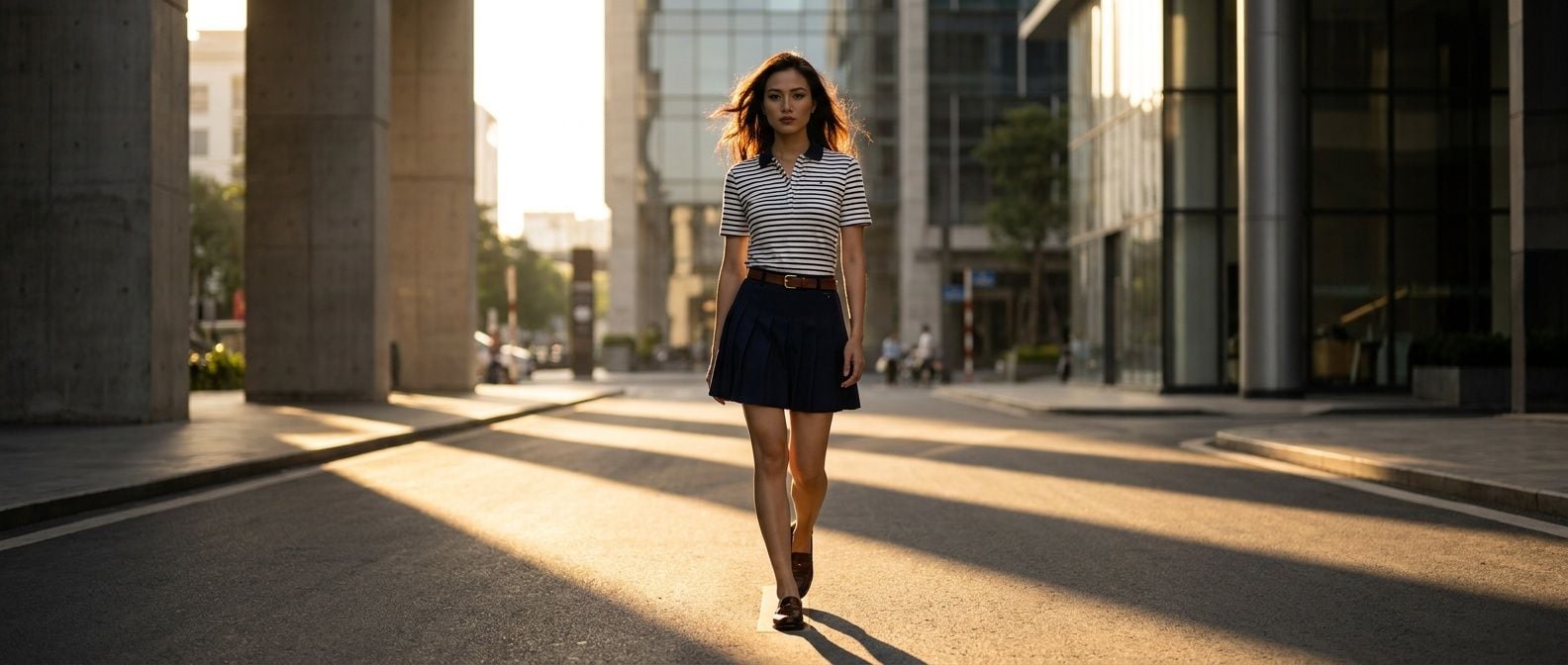 Xu Hướng Preppy Chic: Bí Quyết Phối Áo Polo Tommy Hilfiger Heritage Sang Đỉnh