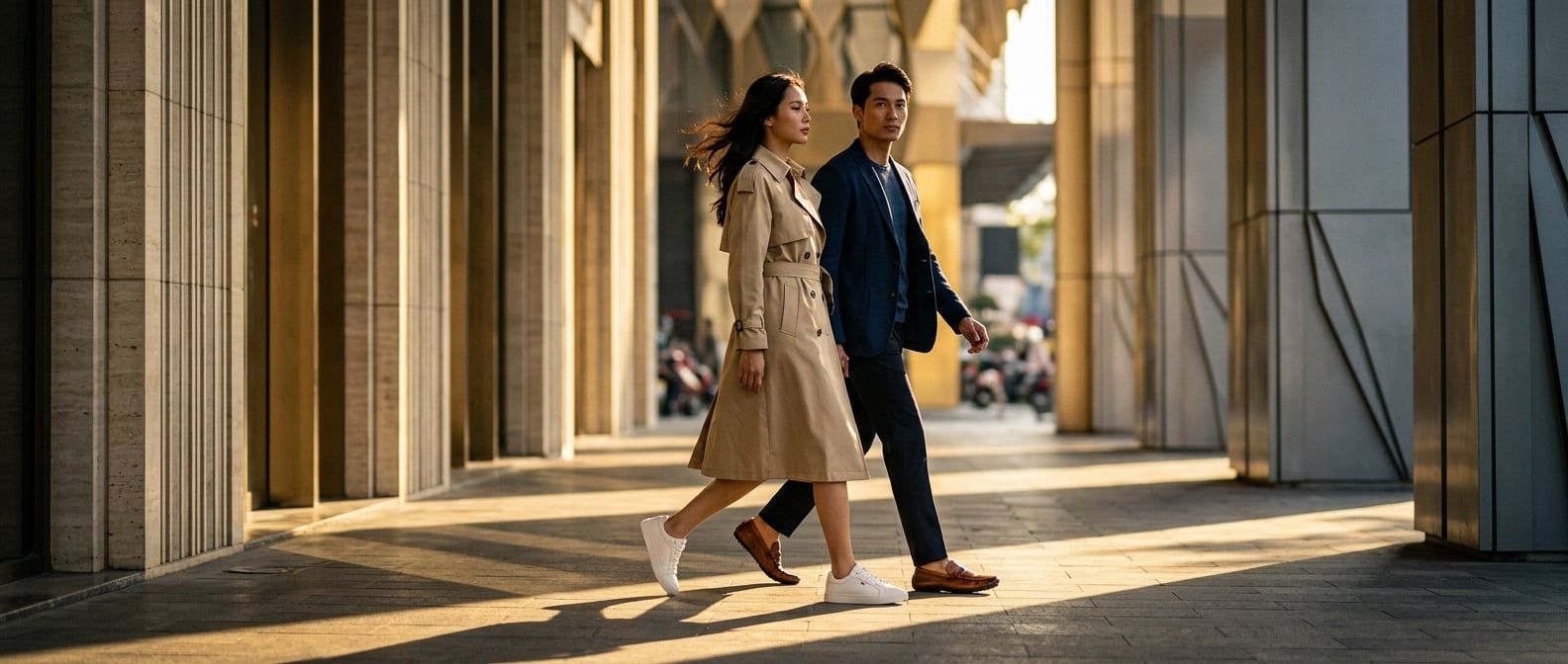 Giày Tommy Hilfiger Flag: Bản Phối Classic Mỹ Cho Mọi Dịp