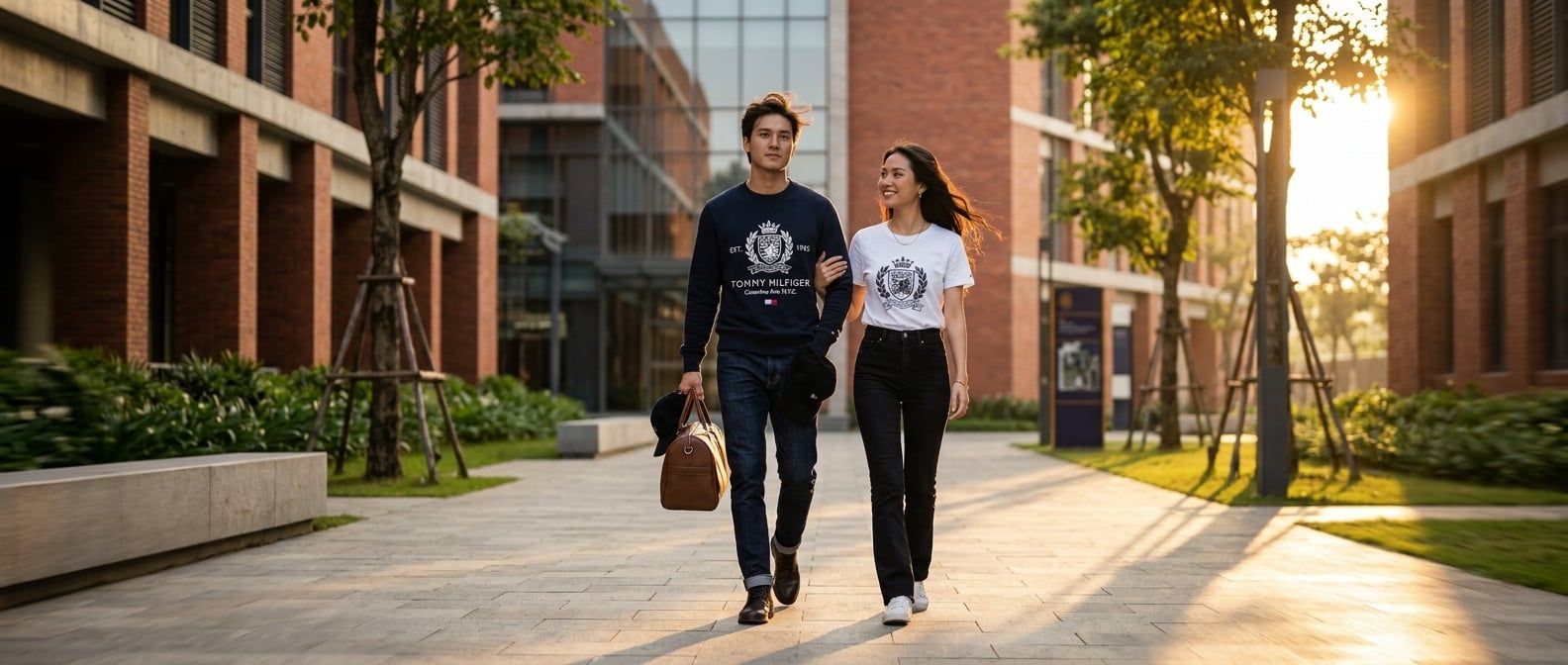 Bí Quyết Phối Đồ Chuẩn Preppy Từ BST Tommy Hilfiger Varsity Crest