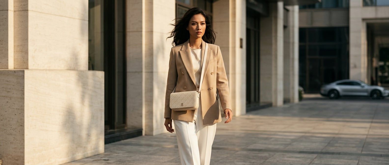 Cách Phối Đồ Với BST Túi Tommy Hilfiger TH Latam Chuẩn Preppy Chic