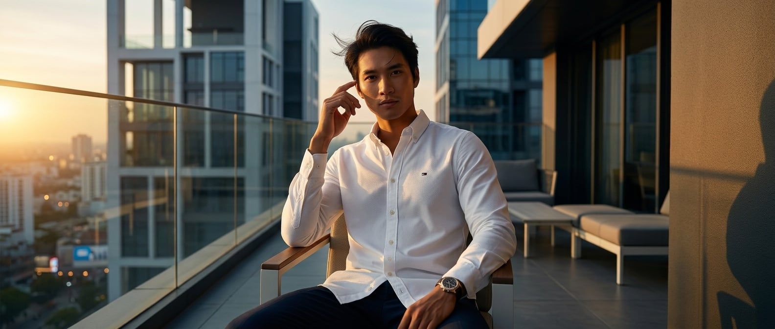 Áo Sơ Mi Oxford Tommy Hilfiger Nam: Đẳng Cấp Preppy Mỹ