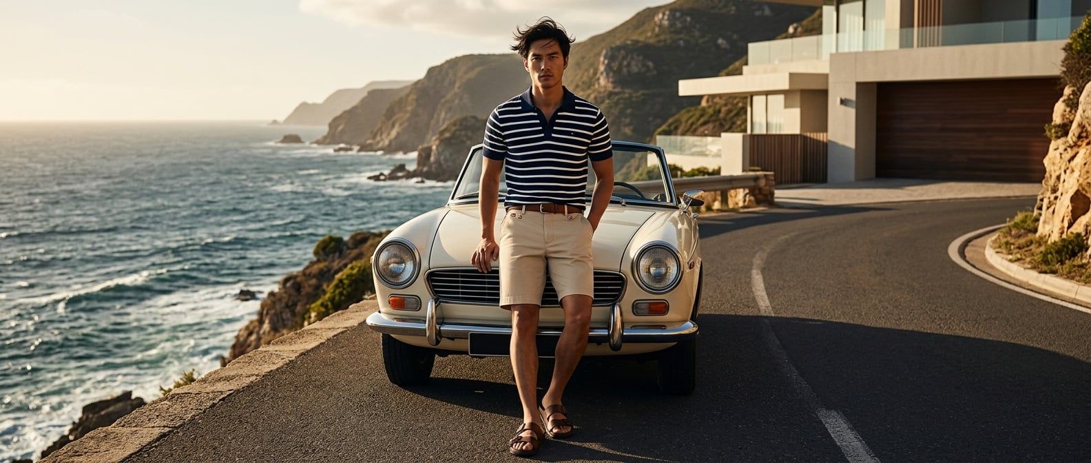 Bí Quyết Phối Đồ Với Quần Short Tommy Hilfiger 1985 Chuẩn Preppy