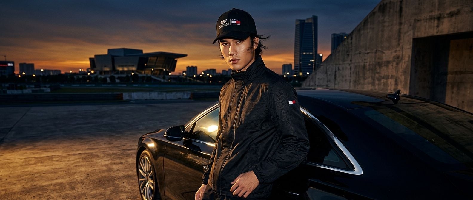 Phối Đồ Racing-Core Với Nón Lưỡi Trai Tommy Hilfiger x Cadillac F1