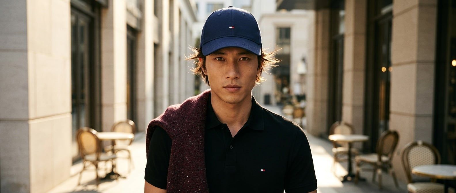 Cách Phối Đồ Với Nón Tommy Hilfiger 1985 Chuẩn Nam Tính