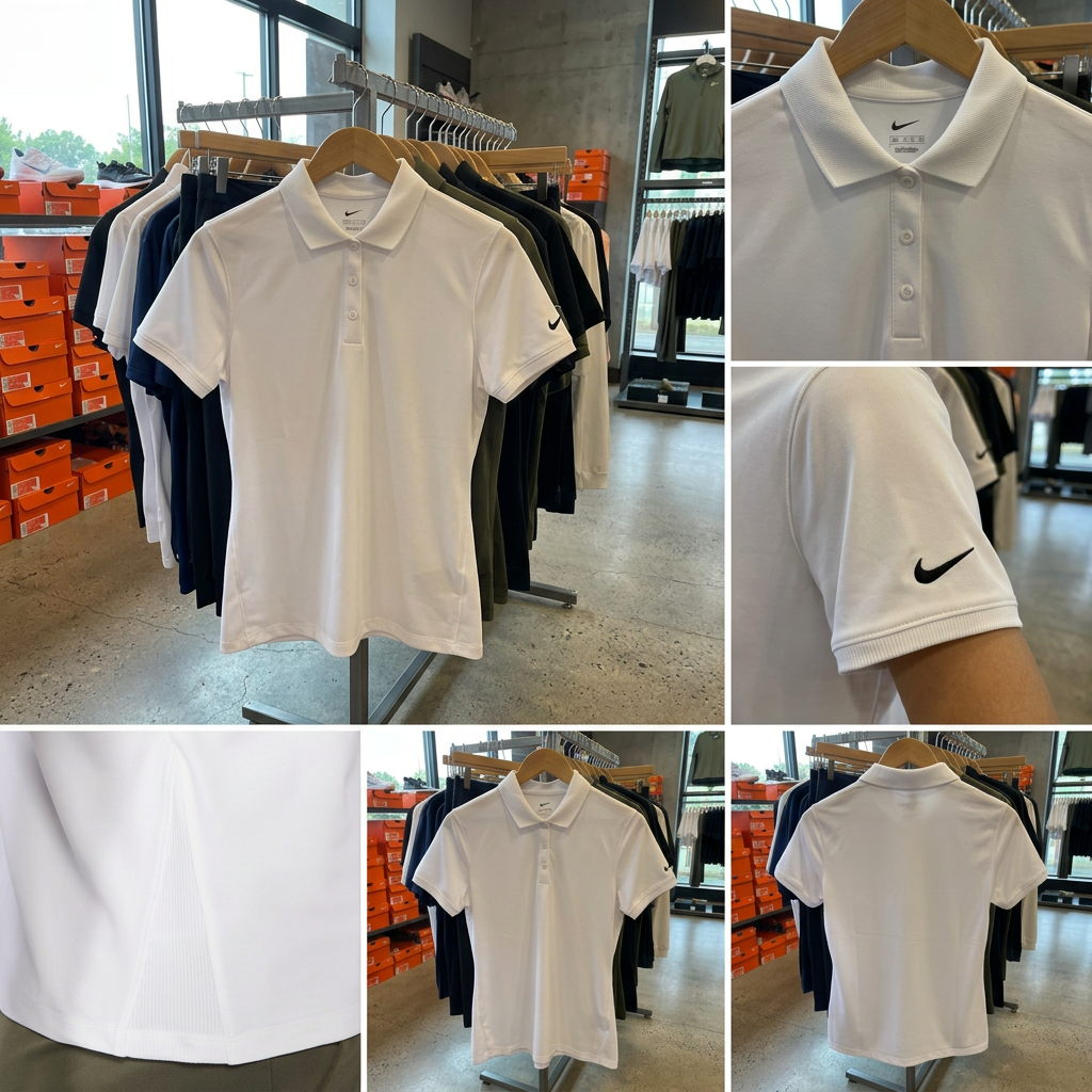 Ảnh thực tế tại ULA - Nike - Áo polo thể thao Nữ Victory Women's Dri-FIT Short-Sleeve Golf Polo