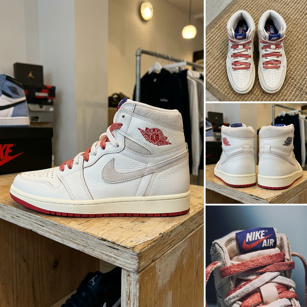 Ảnh thực tế tại ULA - Nike - Giày thời trang thể thao Nữ Women's Air Jordan 1 High OG Rare Air